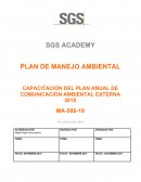 PLAN MANEJO AMBIENTAL SERV. CAPACITACION DEL PACE