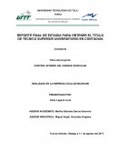 CONTROL INTERNO DEL PARQUE VEHICULAR