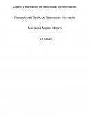 Diseño y Planeación de Tecnologías de Información