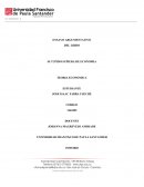 ENSAYO ARGUMENTATIVO DEL LIBRO SI CUPIDO SUPIERA DE ECONOMIA