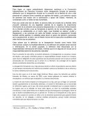 Derecho Internacional. Desaparición forzada