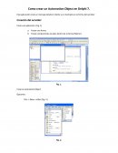 Como crear un Automation Object en Delphi 7