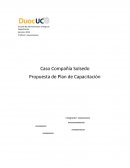 Caso Compañía Solsedo Propuesta de Plan de Capacitación