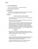 El titulo de la Escuela Infantil será “La casita de Chocolate”