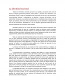 La identidad nacional