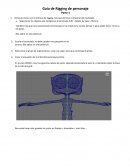 Guia para Riggar un personaje en Autodesk Maya