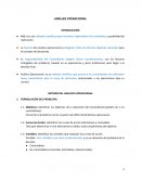 Resumen Analisis Operacional