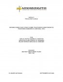 Informe sobre caso clínico sobre Trastornos somatomorfos