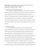 PROCEDIMIENTO ADMINISTRATIVO DE LOS CONSEJOS DE PROTECCIÓN DE NIÑOS, NIÑAS Y ADOLESCENTES EN VENEZUELA