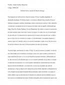 Reflexión de los cuentos de Horacio Quiroga