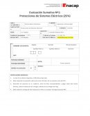 Protecciones de Sistemas Eléctricos (25%)