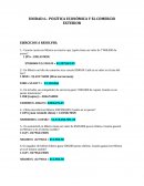 POLÍTICA ECONÓMICA Y EL COMERCIO EXTERIOR