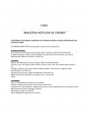 CASO: ¨INDUSTRIA HOTELERA DE ESPAÑA”