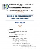 DISEÑO DE TERRITORIOS Y RUTAS DE VENTAS
