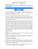 CARÁCTER DINÁMICO DE LA ADMINISTRACIÓN