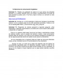 Ejercicios de comunicación lingüística