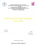 Sistema de Gestión Ambiental ISO 14001