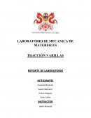 TRACCIÓN VARILLAS REPORTE DE LABORATORIO