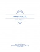 Probabilidad . Secciones 3.1, 3.2, 3.3 y 3.4