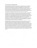 Qué entiendes por estrategia CMR