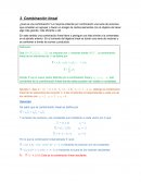 Combinacion Lineal