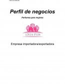 Empresa importadora/exportadora LOREM IPSUM