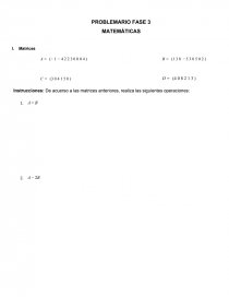 PROBLEMARIO FASE 3 MATEMÁTICAS. Página 1