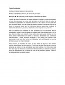 Teoría Económica: Análisis principios básicos de la economía