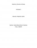 Atención y Servicio al Cliente