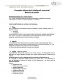 DESARROLLO DE CLASES INTELIGENCIA EMOCIONAL