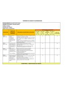 INFORME DE AVANCE DE APRENDIZAJES