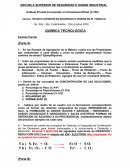 Quimica tecnologica