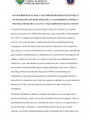 ANALISIS BIOETICO EN BASE A LOS CODIGOS DEONTOLOGICOS PARA LA INVESTIGACION CON SERES HUMANOS, A LAS EXPERIMENTACIONES O INVESTIGACIONES DE LA VACUNA Y TRATAMINETOS PARA EL COVID 19