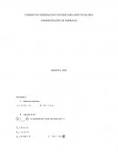 Algebra. Calcular A X B