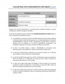 FUNDAMENTOS CONTABLES. COMERCIALIZADORA DE TODITO S.A.S