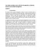 Las redes sociales como vehículo de agresión y violencia hacia la comunidad transgénero