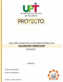 PROPUESTA DE FINANCIAMIENTO PARA OPERAR PROYECTOS INMOBILIARIOS RESIDENCIALES PARA LA EMPRESA IBR PATRIMONIOS DE R.L. DE C.V. MEDIANTE FINANCIAMIENTOS HIPOTECARIOS