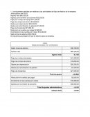 Ejercicio de flujo de efectivo