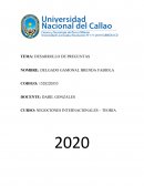 NEGOCIONES INTERNACIONALES – TEORIA