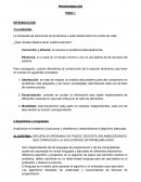 Resumen tema 1 programación 1º dam