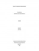 ANALISIS Y DIAGNOSTICO ORGANIZACIONAL