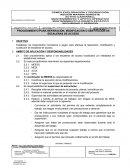 PROCEDIMIENTO PARA REPARACIÓN, MODIFICACIÓN O SUSTITUCIÓN DE ESCALERAS DE ACCESO