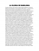 LA GLORIA DE BABILONIA