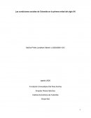 Las condiciones sociales de Colombia en la primera mitad del siglo XX