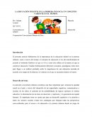 LA EDUCACIÓN INFANTIL EN LA PRIMERA INFANCIA UN CONCEPTO VARIANTE EN EL TIEMPO
