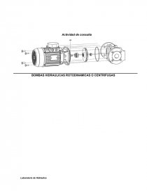 BOMBAS HIDRAULICAS ROTODINAMICAS O CENTRIFUGAS. Página 1