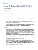 Control de Gestion Aplicado a RRHH TALLER