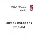 El uso del lenguaje en la virtualidad