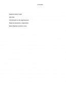 Administración en las organizaciones. Etapas de planeación y organización