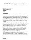 Nominalización: “Hanoch Piven y sus retratos: objetos que hablan”